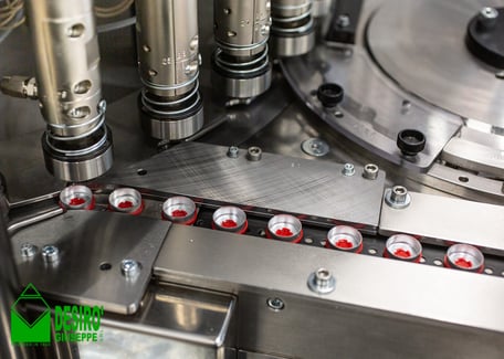 GD21Wy - Saldatrice per dischetto in plastica con capsula di alluminio - Giuseppe Desirò Srl.