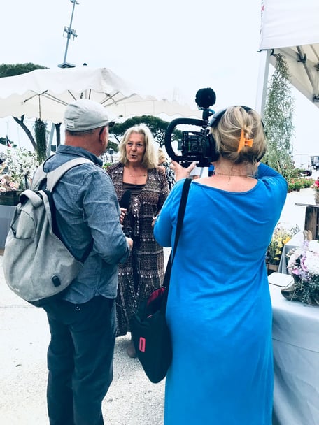 Interview par France 3 Côte d'Azur pour le Journal du 19 / 20  - Mai 2023