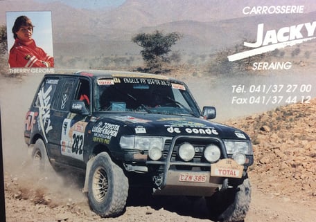 1995 Paris Dakar. Toyota France.