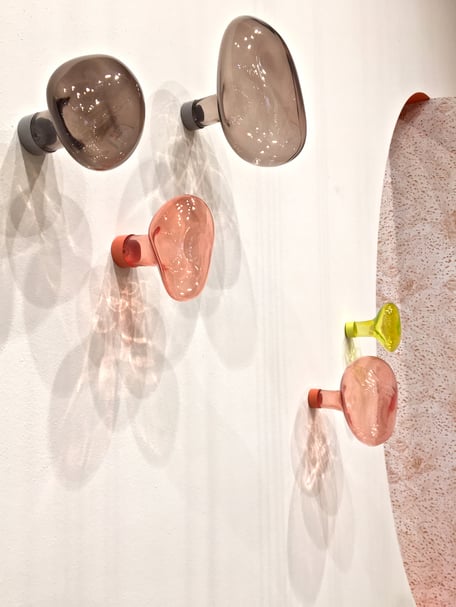 dieartigeBLOG - IMM Cologne 2017 - Petite Friture | Glas-Garderobenhaken "BUBBLE"