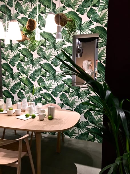 dieartigeBLOG - IMM Cologne 2017 |Bolia | Dschungeltapete