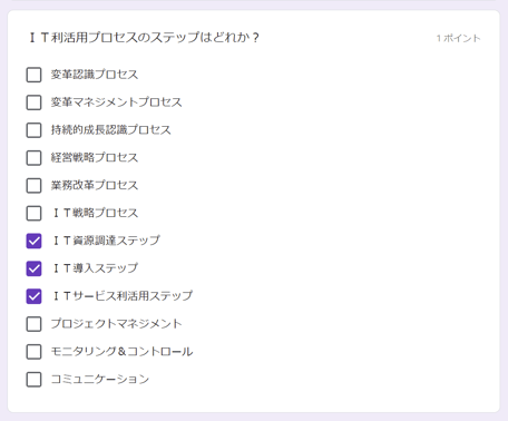 ITコーディネータ試験基本問題