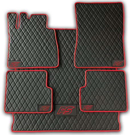 Auto Leder Fußmatten 