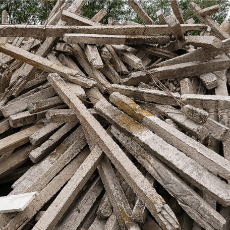 Entsorgung Weingartensteher Betonbacksteine Stahlbeton Deponie Mönchhof Kirschner & Zechmeister