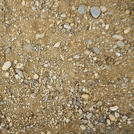 Frostschutzmaterial Unterbau Wegebau Straßenbau Körnung 0-63mm  Tragschichtmaterial für ungebundene, Untere- und Obere- Tragschichten