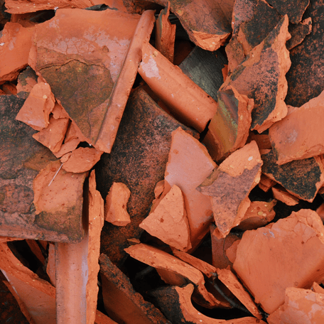 Entsorgung Ziegel Ziegelbruch Rein Tondachziegel Tonziegel Deponie Mönchhof Neusiedl am See