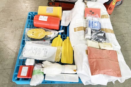 ライフラフト備品