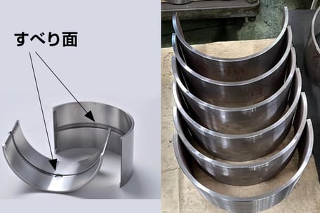 すべり軸受の例