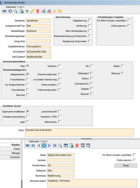GIS Datenbank Geoportal