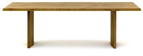 Massivholzmöbel Tossa Möbeldesign Tisch freigestellt