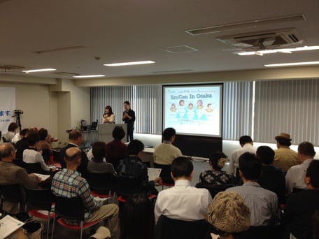 司会の蝦名さんと坂本さん