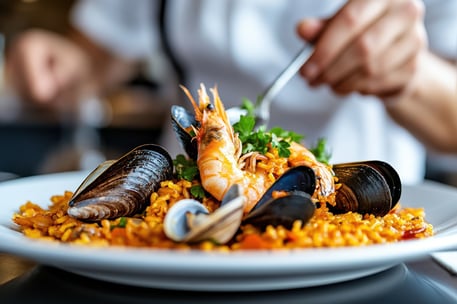 Paella pour le lendemain de mariage