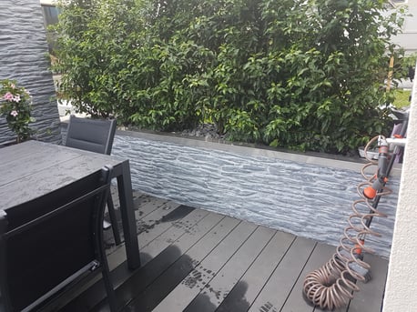 Steinwerke.ch moderne Wandverkleidung - Deko - Design - Wandpaneele, Modern - Elegant - Exklusiv - Steinwandbeleuchtung - Kunststein - Ambiente - Freude