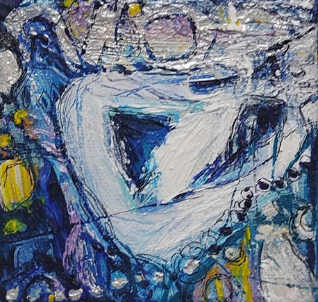  Eliabeth Augendre peintre en Ariège peinture originale acrylique