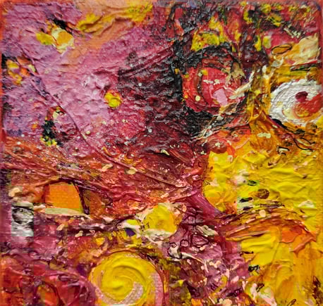 Elisabeth Augendre artistte peintre en Ariège acrylique abstrait