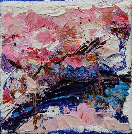 Elisabeth Augendre artiste peintre peinture originale abstrait