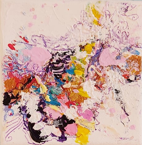 Elisabeth Augendre artiste peintre en Ariège acrylique impressionnisme paysage 58