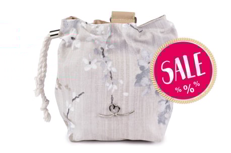 Bellovie Futterbeutel Leckerliebeutel Premium Sandy Blossom Grande