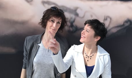 Foto des Autorinnenduos Antje Wagner und Tania Witte.