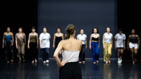 Production de la résidence Transmission Impossible, Fondation Hermès, 2024