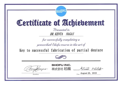 部分入れ歯 茨木市 永井歯科医院 令和元年度