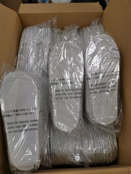 使い捨てスリッパ 茨木市 永井歯科医院 コロナ対策