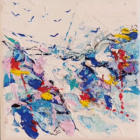 Elisabeth Augendre artiste peintre en Ariège acrylique impressionnisme paysage 53