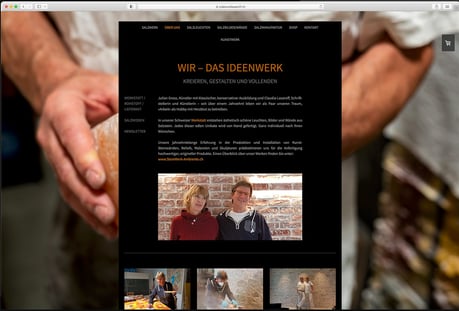 Webseitengestaltung für Julian und Lasaroff by Silke Jacobi