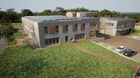 3D modelisation of the future building