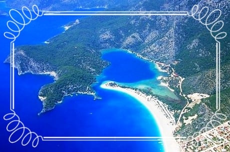 Traumhafte Strände in Ölüdeniz Fethiye Muğla Türkei