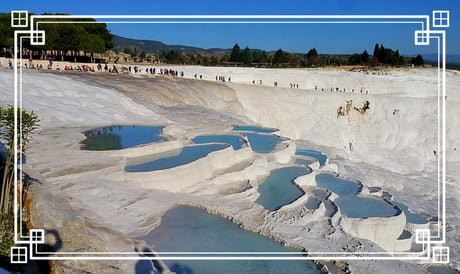 Pamukkale Kalksinterterrassen 