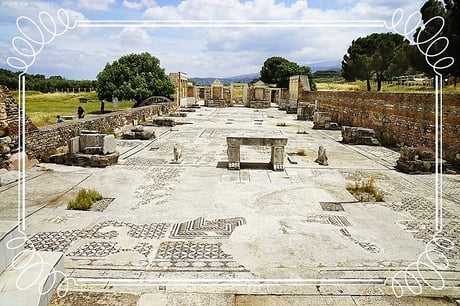 Synagoge und Altar in Sardes