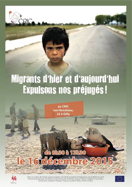 Migrants d'hier et d'aujourd'hui CRIC Charleroi © François Struzik - simply human