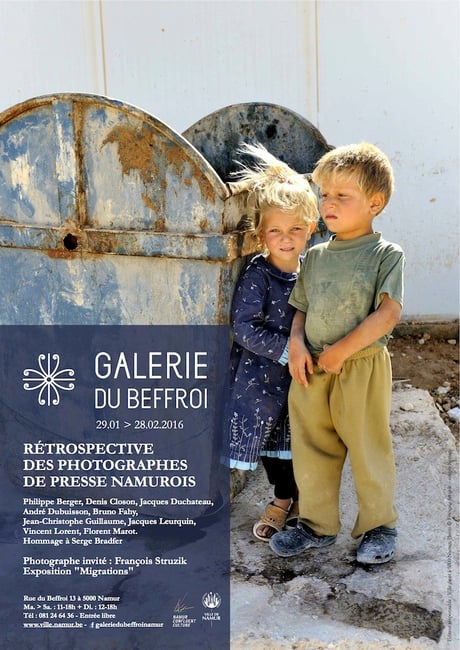 Retro presse Namur François Struzik Migrations