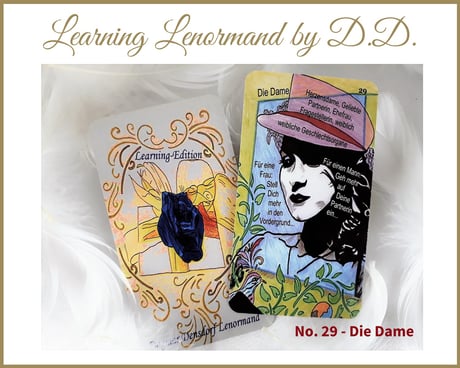 Lenormand Lernkarten Dame