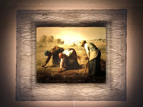 作品を和紙の灯りで輝かせる和紙ックフォトフレーム