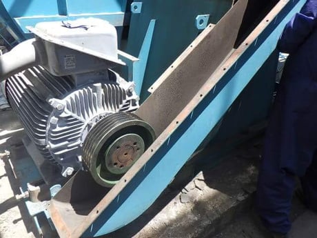 110kWプーリーモーター整備完了