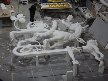 Escultura ampliacion para Patrick O´Reilly