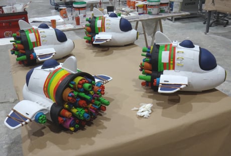 Palco Real recreacion, para Vitrina del Museo del Traje