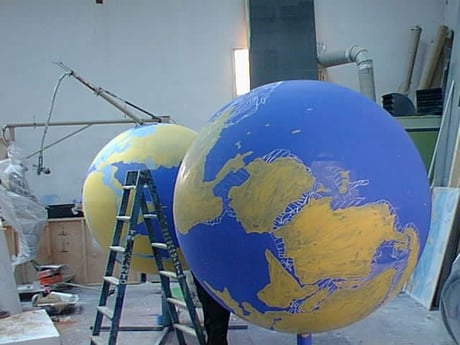 continental drift globes
