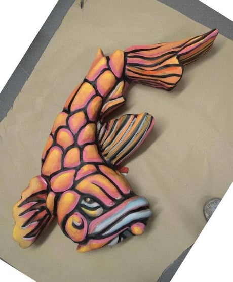 Pez decorativo para fachada 