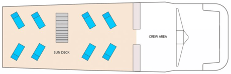 Sundeck overview plan - Galapagos Shark Diving