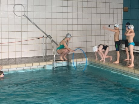 Kleingruppe in der Übungsphase