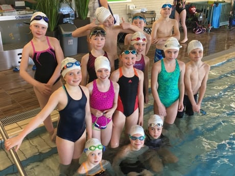 Die Gruppe vor dem Start in ein erfolgreiches Wochenende