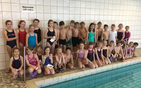 Alle Aktiven vor dem Start