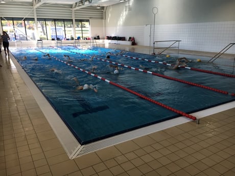 Die Mannschaften voll in Aktion