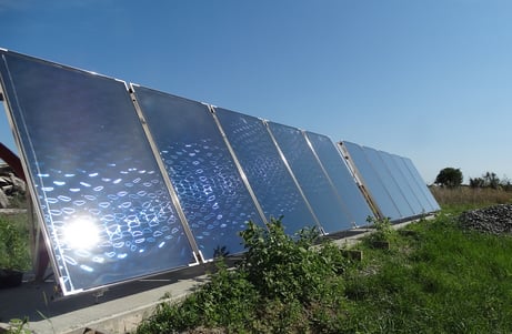 chauffage au sol solaire