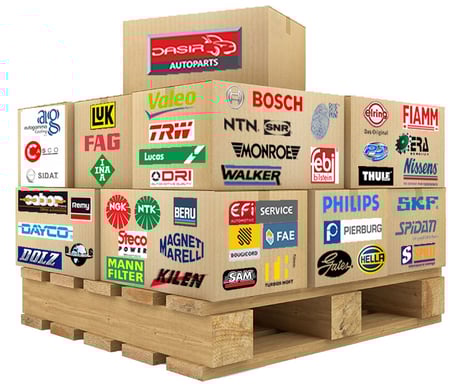 DASIR AUTOPARTS, 45 marques renommées