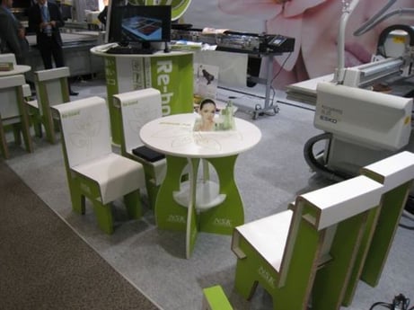 展示会のブース