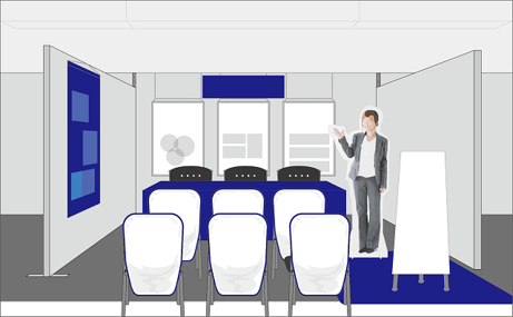 展示会ブースデザイン